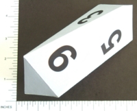 Dice : PAPER D06 CRYSTAL CASTE