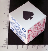 Dice : PAPER D06 MY DESIGN POKER 01