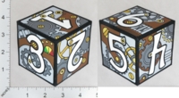 Dice : PAPER D06 PI-RATICAL STEAMPUNK 01