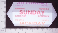 Dice : PAPER D07 MY DESIGN ELONGATED HEPTAGONAL DYPYRAMID PRIMARY DAYS