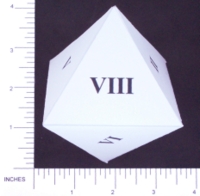 Dice : PAPER D08 MY DESIGN ROMAN 01