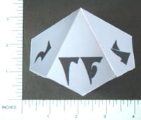 Dice : PAPER D10 KLINGON