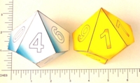 Dice : PAPER D10 MICROTACTIX 03