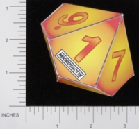 Dice : PAPER D10 MICROTACTIX 05