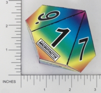 Dice : PAPER D10 MICROTACTIX 06