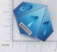 Dice : PAPER D10 MICROTACTIX 07