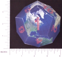 Dice : PAPER D12 3 DODECEARTH 01