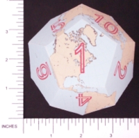 Dice : PAPER D12 3 DODECEARTH 03
