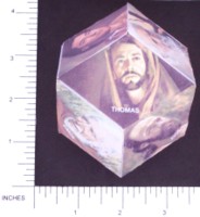 Dice : PAPER D12 MY DESIGN RHOMBIC DODECAHEDRON DISCIPLES OF JESUS