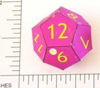 Dice : PAPER D12 NB