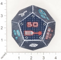 Dice : PAPER D12 OVERSOUL GAMES MECHA SHADOWTECH INDUSTRIES HEAVY MECHA COMBAT DICE 01