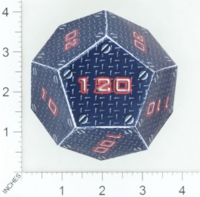 Dice : PAPER D12 OVERSOUL GAMES MECHA SHADOWTECH INDUSTRIES HEAVY MECHA HIT DICE 01