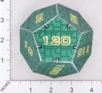 Dice : PAPER D12 OVERSOUL GAMES MECHA SOVIET IMPERIUM HEAVY MECHA HIT DICE 01