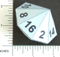 Dice : PAPER D16 MY DESIGN