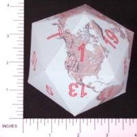 Dice : PAPER D20 3 ICOEARTH 03