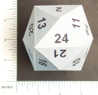 Dice : PAPER D24 MY DESIGN