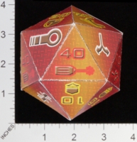 Dice : PAPER MULTI OVERSOUL GAMES MECHA ASIAN REBELLION COMBAT DICE 01