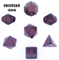 Dice : STONE MULTI CRYSTAL CASTE OBSIDIAN 03