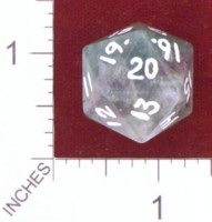 Dice : STONE TOMAS THE LAPIDARY D20 FLOURITE 01