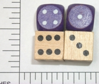 Dice : WOOD 09