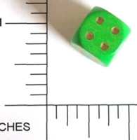 Dice : WOOD 10