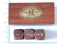 Dice : WOOD 17 DECISION DICE