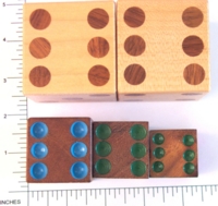 Dice : WOOD 19