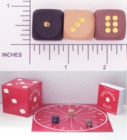 Dice : WOOD BARNES AND NOBEL DECISION DICE 01