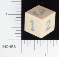 Dice : WOOD D6 ADVANCING HORDES 01
