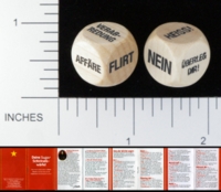Dice : WOOD D6 DEINE SUGAR SCHICKSALSWURFEL BKTRADE 01