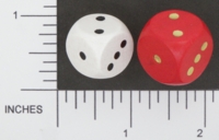 Dice : WOOD D6 RAVENSBURGER 11 D3