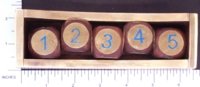 Dice : WOOD HOUSE OF JACQUES 01