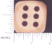 Dice : WOOD UNKNOWN 08