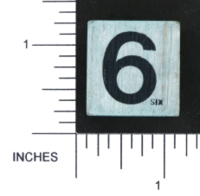 Dice : WOOD UNKNOWN 33