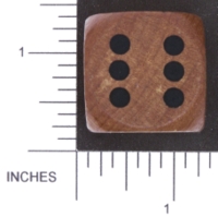 Dice : WOOD UNKNOWN 35