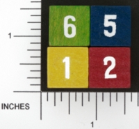 Dice : WOOD UNKNOWN 36