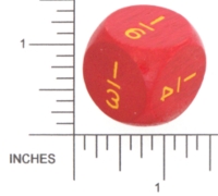 Dice : WOOD UNKNOWN 37 FRACTIONS