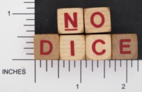 Dice : WOOD UNKNOWN 38 LETTERS