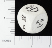 Dice : WOOD UNKNOWN 44 FACIAL EXPRESSIONS BKTRADE